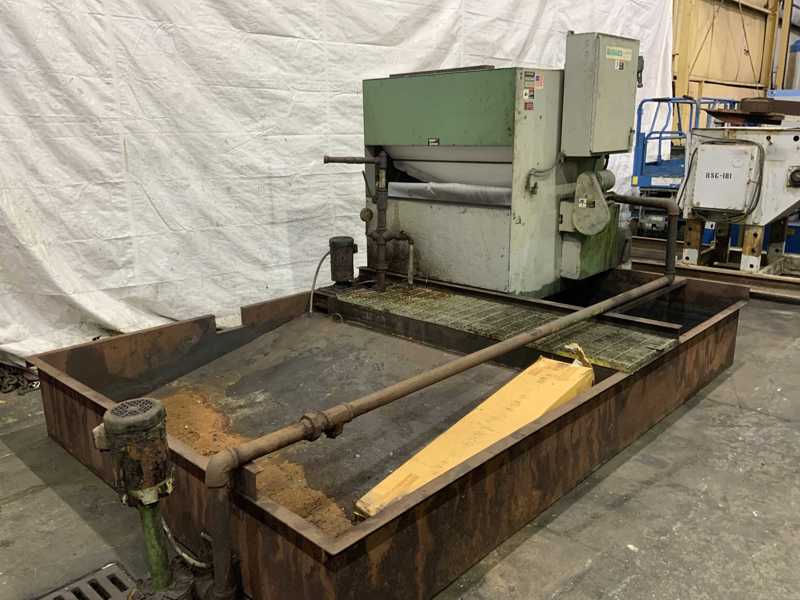 Blanchard #22D-42, rotary surface grinder, 42" magnetic chuck, 48" swing, 24" under wheel - Image 5