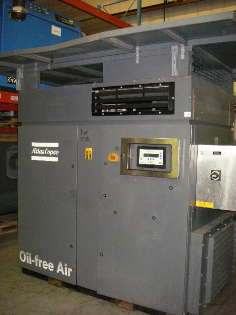 269 cfm, 125 psi, Atlas Copco #ZT55, 460 V., 2006, #A-1417 - Image 1