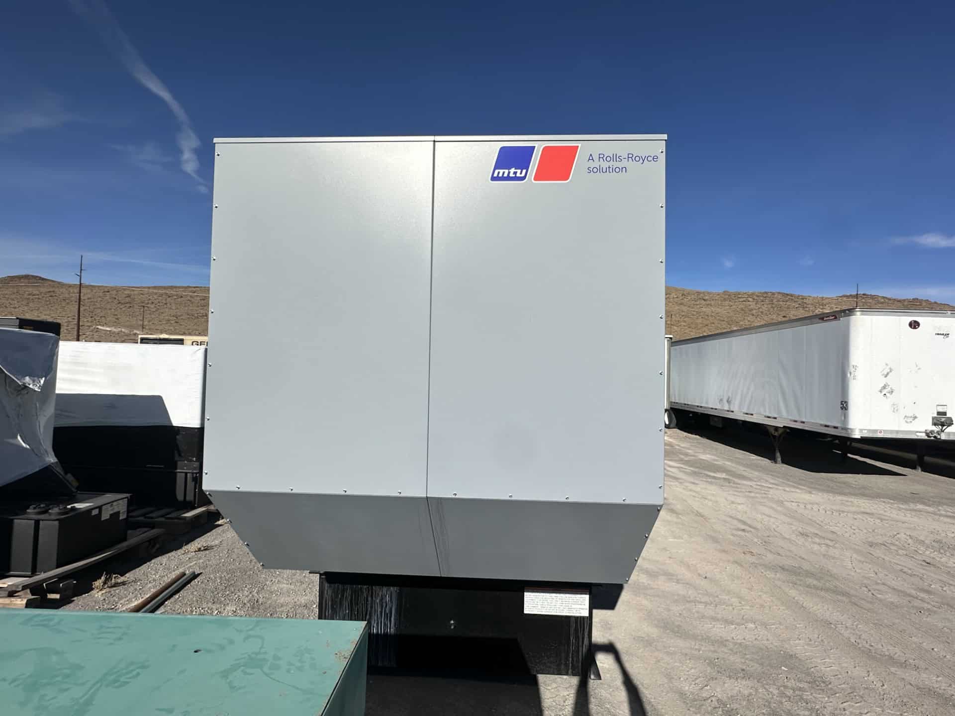 500 KW mtu #DS500, diesel generator set, MGC 2000 control panel, 480 Volts, 101 hours, 2020 - Image 3
