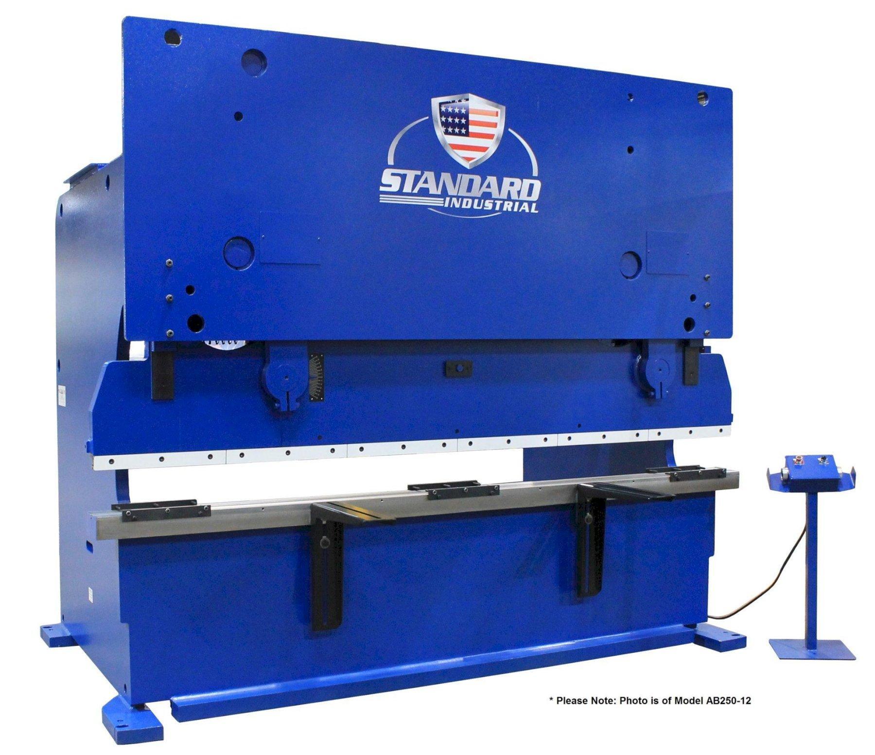 250 Ton, Standard #AB250-16, hydraulic press brake, 16' overall, 173" between housing, 10" throat, 8" stroke - Image 1