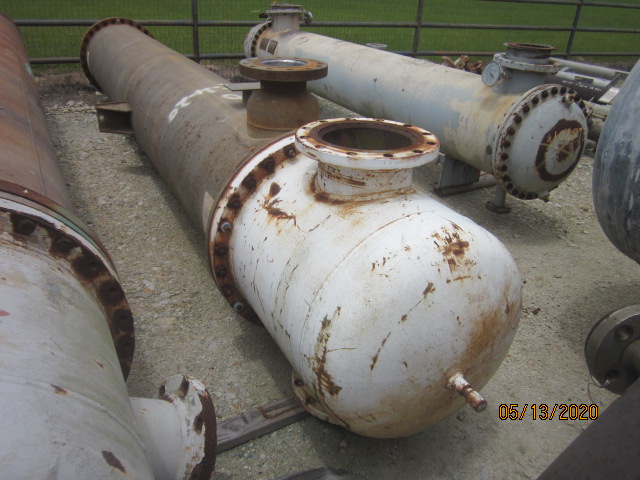 1545 sq.ft., 300 psi shell, 215 psi tube, Alabama, Heat Exchanger, NH3 Recovery Condenser, 175°F. - Image 1