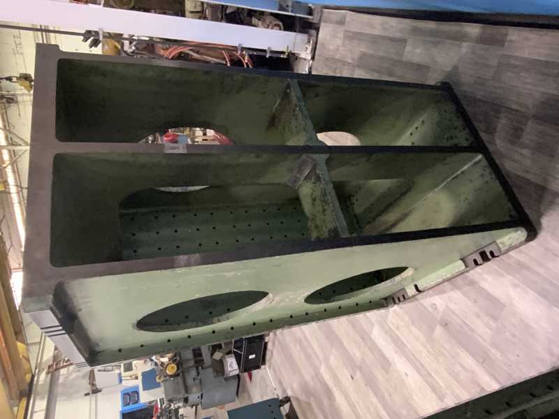 36" x 71-3/4" x 45" Drilled & tapped angle plates, cast iron construction, pair - Image 6
