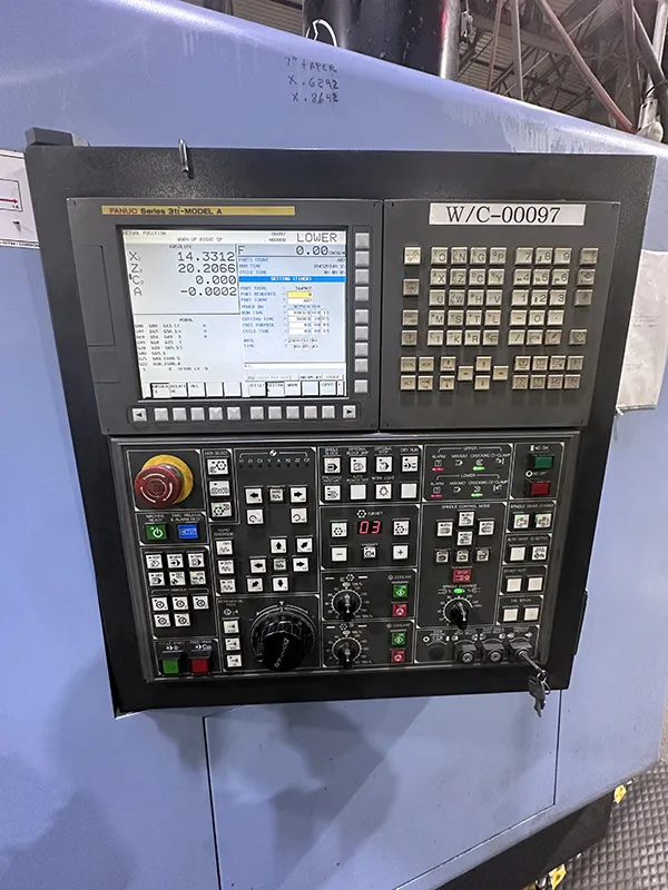Daewoo Doosan #Puma-TT1800SY, CNC lathe, 9.1" swing, 8" chuck, 2.6" bar, 5000 RPM, A2-6, Fanuc 31i-A, 2012 - Image 5