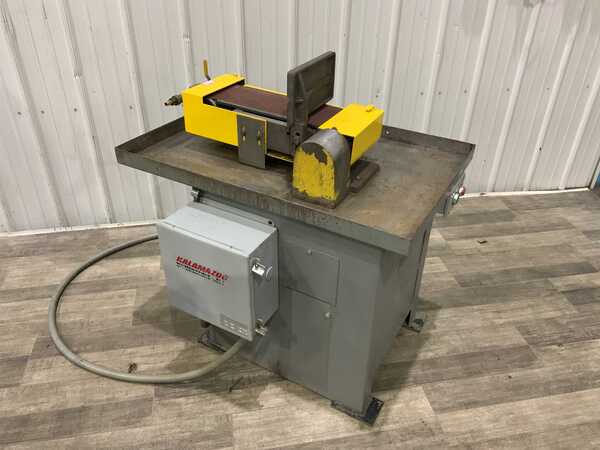 6" x 60" Kalamazoo #S66S14HD, wet belt sander, quick belt release, 3 HP, 3500 SFPM - Image 1