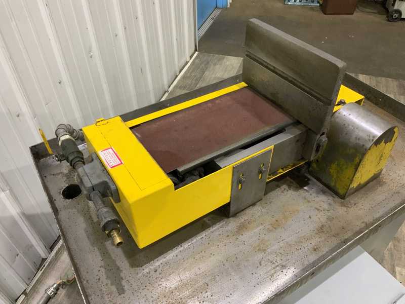 6" x 60" Kalamazoo #S66S14HD, wet belt sander, quick belt release, 3 HP, 3500 SFPM - Image 5