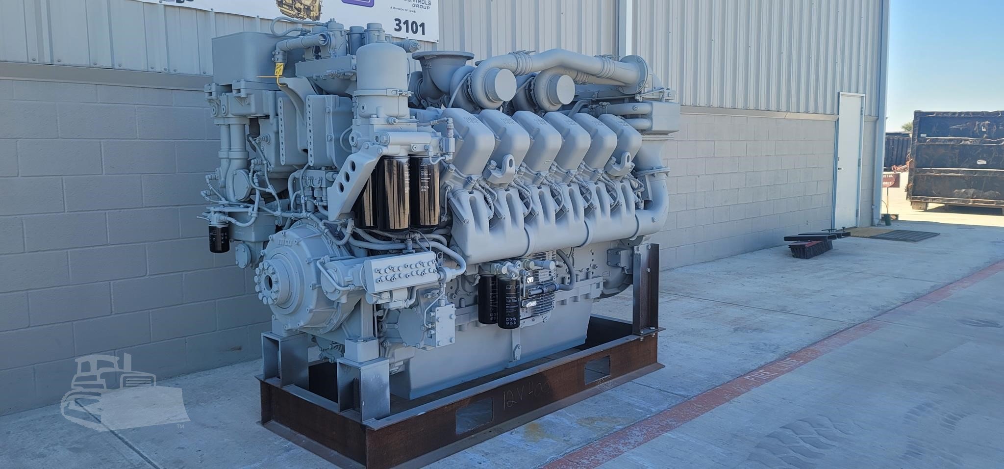 2250 HP MTU #12V4000, engine - Image 1