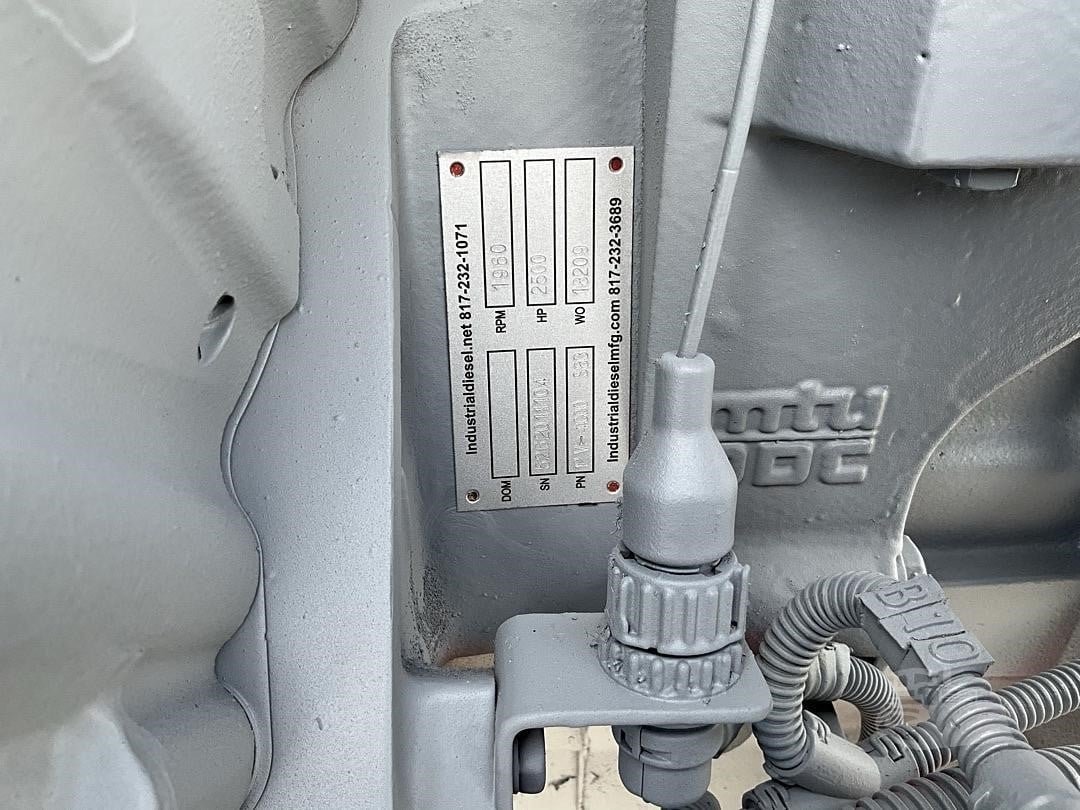 2500 HP MTU #12V4000, engine - Image 3