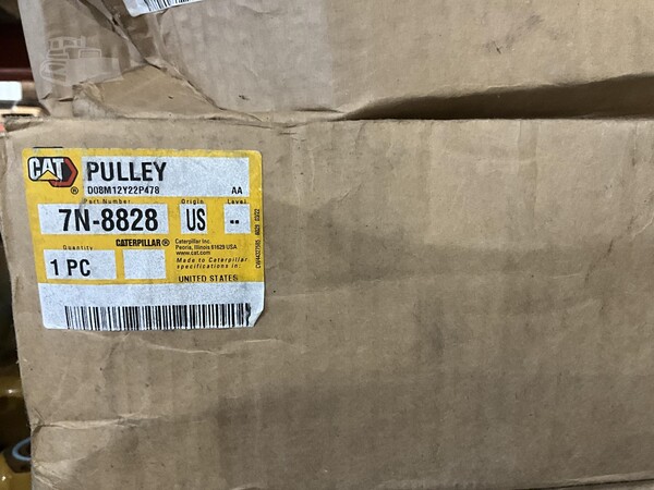 Caterpillar #7N-8828, pulley, part #7N-8828 For Sale | Surplus Record