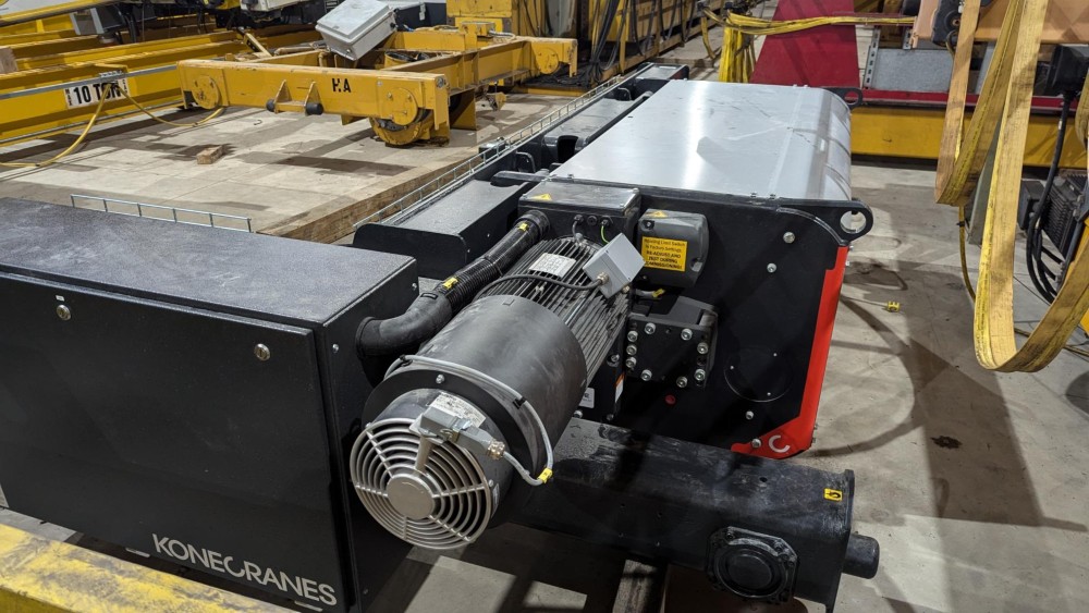 30 Ton, Kone, 36' 0" Span, 55' lift, radio control, VFD All Motions, 2024 [#2545] - Image 7