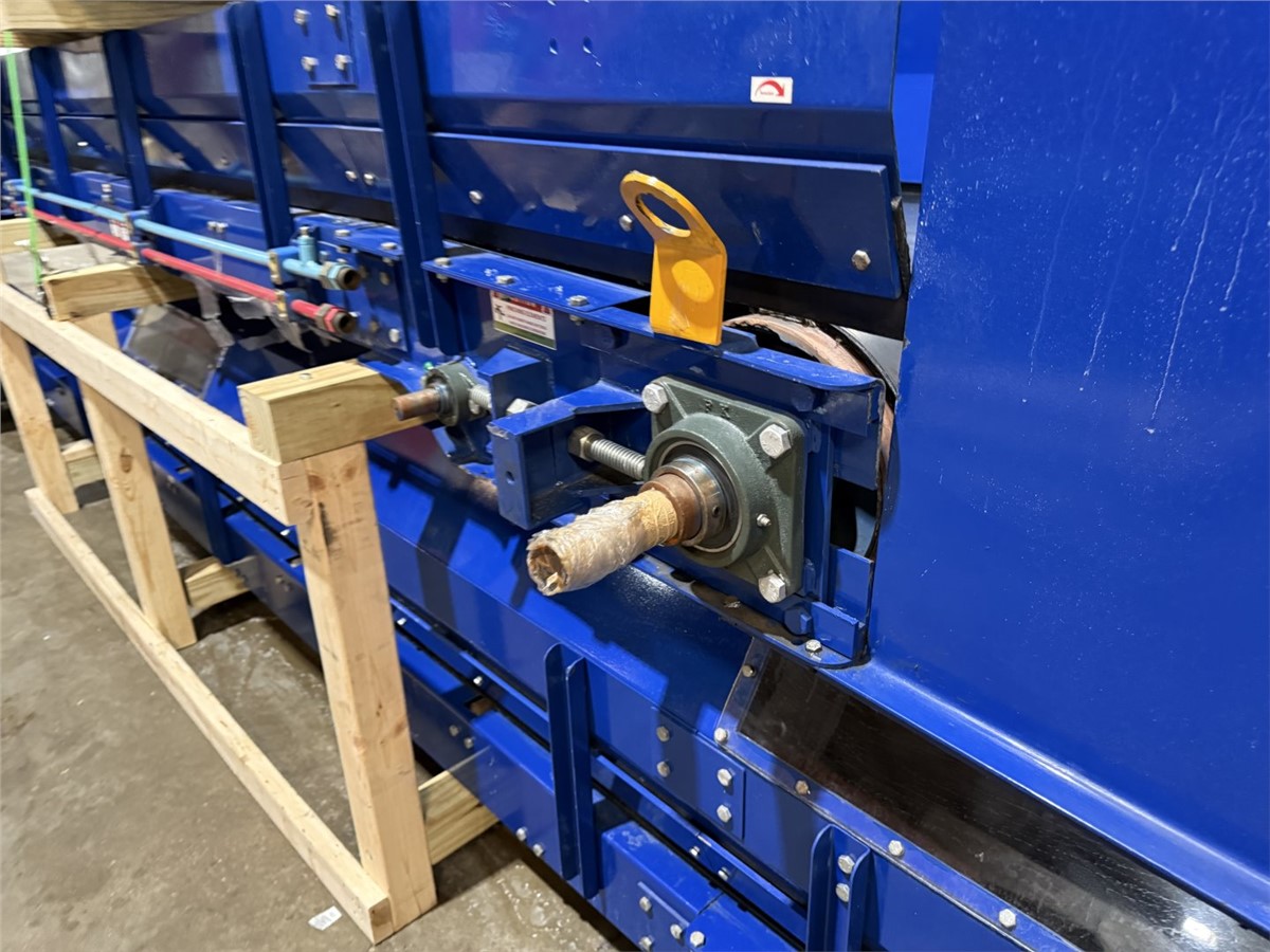 24" wide x 14' long, Flatbelt Conveyor, 11" pulley diameter - Image 10