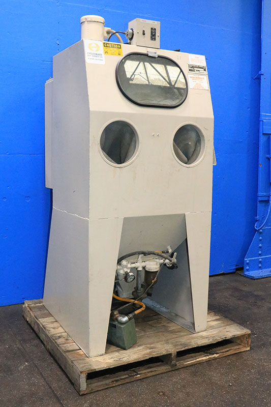 Cyclo Blast, sand blast cabinet, 32" Width 24" Height, 1979 - Image 3