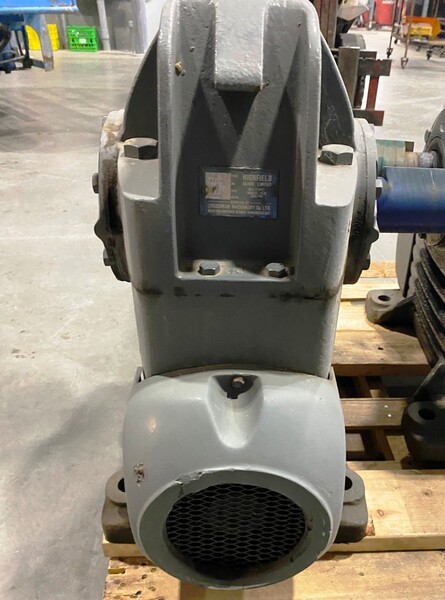 Highfield Type H.U. #10804/0 size 10 right angle gear reducer, 10.00 :1 ratio (2 available) - Image 4