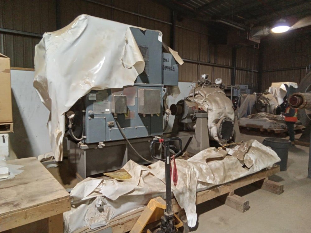 700 HP 1782 RPM Nidec/us Motor, Frame 355, weather protected enclosure type 2, new surplus 4000 Volts - Image 3