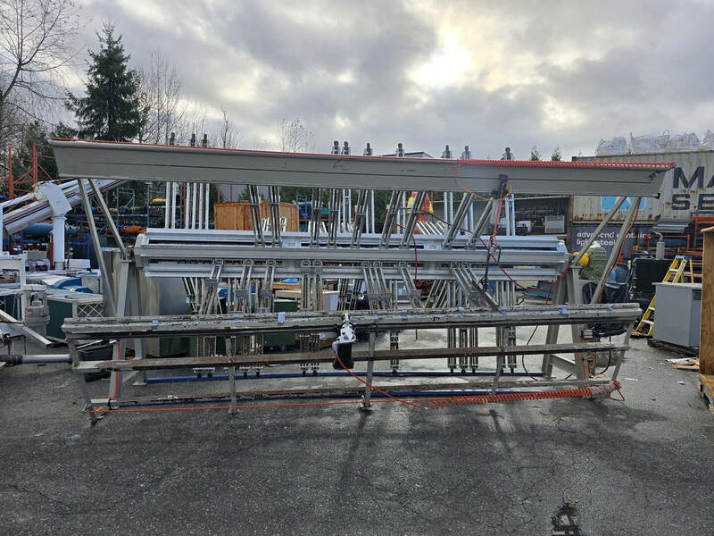 Quick #CCFP-165-06, pneumatic type clamp carrier, 6 sections, 36 total clamps, 2020 - Image 1