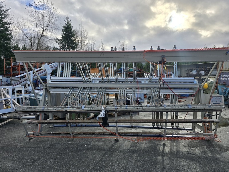 Quick #CCFP-165-06, pneumatic type clamp carrier, 6 sections, 36 total clamps, 2020 - Image 3