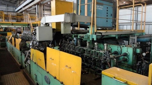 .625" x .03" Mori Machinery Corp. #MIU-30, rafted tube mill, 1999 - Image 4