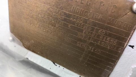 250 HP 1200 RPM General Electric 34A770200-007, Frame 8155S, TEFC, 6P - Image 7