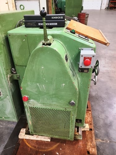 2000 lb. Schenck #R54UV, soft bearing type displacement balancer, CAB 820 Control, 1965/2014 - Image 6