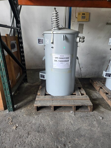 100 KVA 14400/8320 Primary, 240/120 Secondary, Power Partners Steel Doe Minimum - Image 4