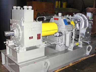 800 HP Coppus Lufkin, non-condensing, 544 psig @ 504°F, 55# BP exch., 3558 RPM, 47-55 Exhaust Pressure - Image 2