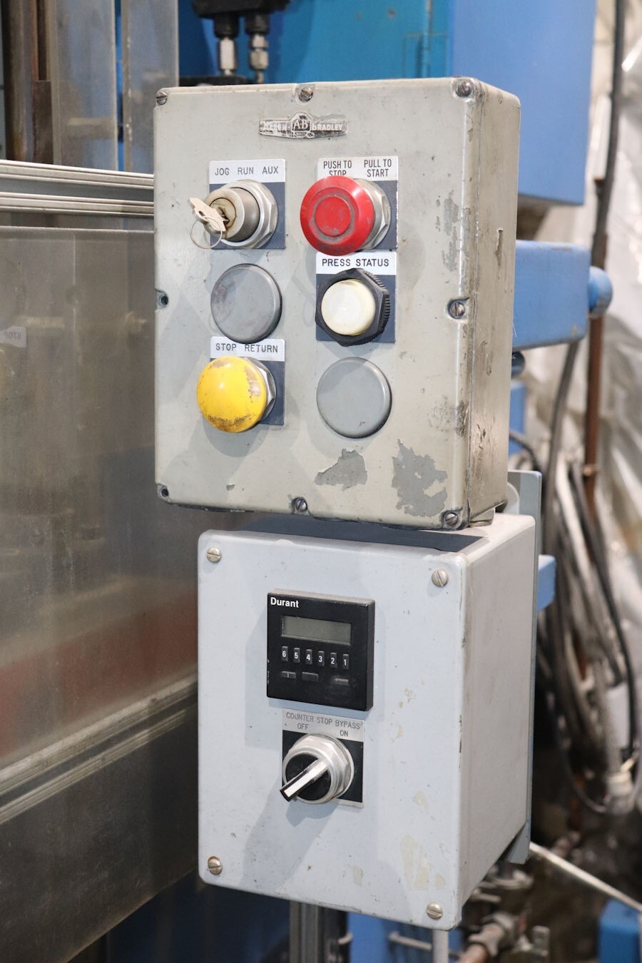35 Ton, Greenerd #H-35-35LS, C Frame Hydraulic Press, 10 HP, 208-220/440 V, 1967 - Image 7