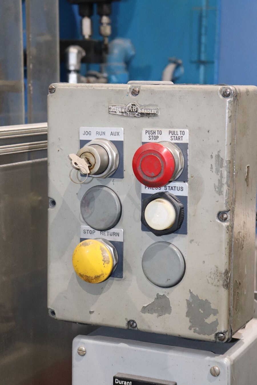 35 Ton, Greenerd #H-35-35LS, C Frame Hydraulic Press, 10 HP, 208-220/440 V, 1967 - Image 8