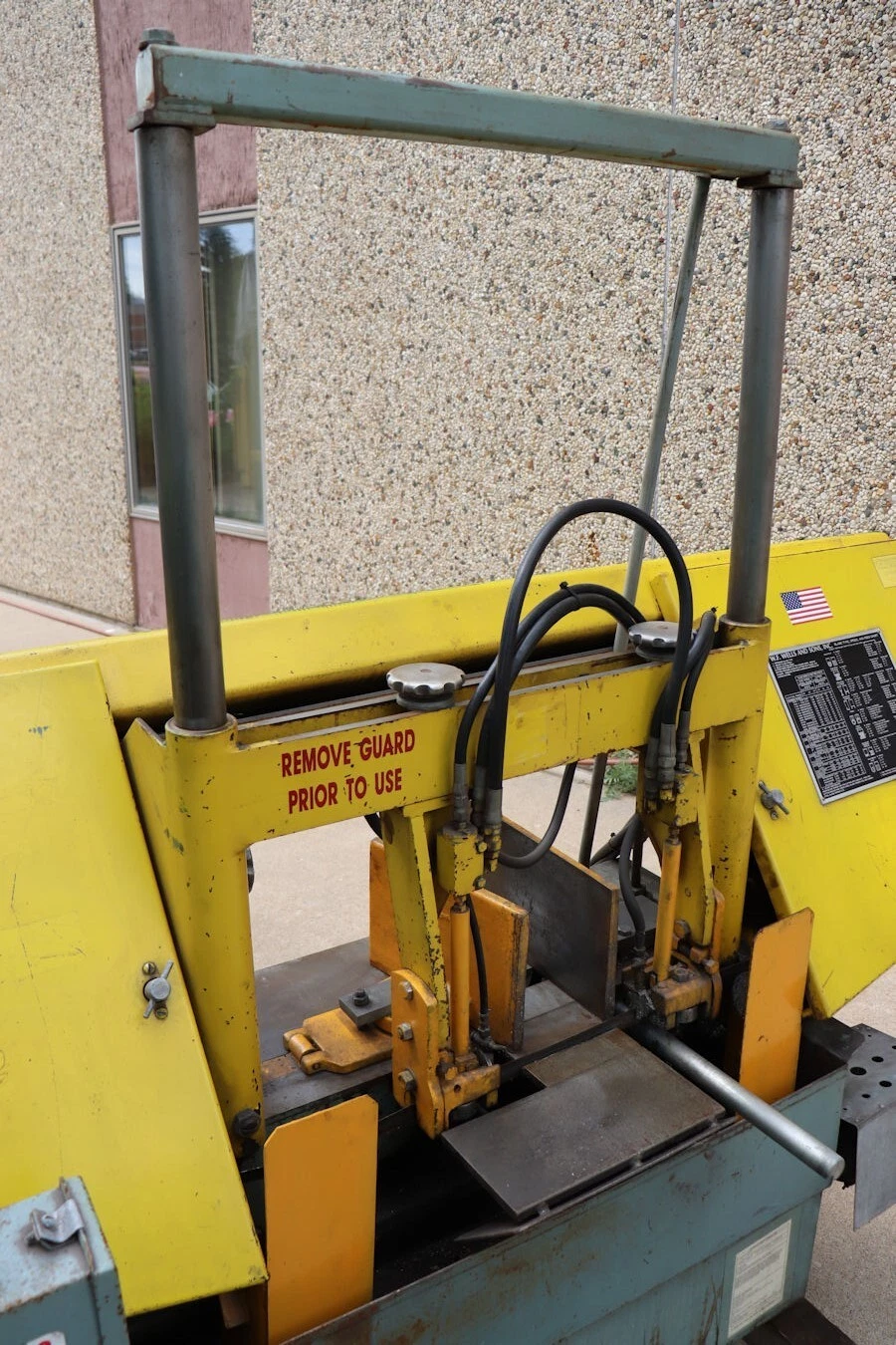 15" x 17" W.f. Wells #F-15-2, Horizontal Band Saw, 11.5" L x 8" H clamp vise, 10.5 gallon coolant tank - Image 8
