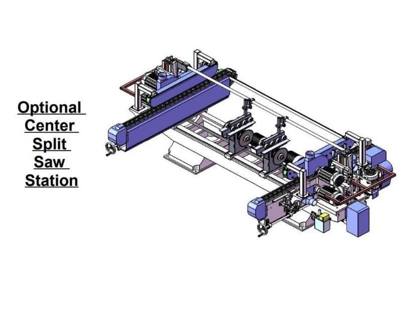 Cam-Wood #Set-106TS-SHCX, double end tenoner, 6-head, 120" working capacity, 2025, new - Image 10