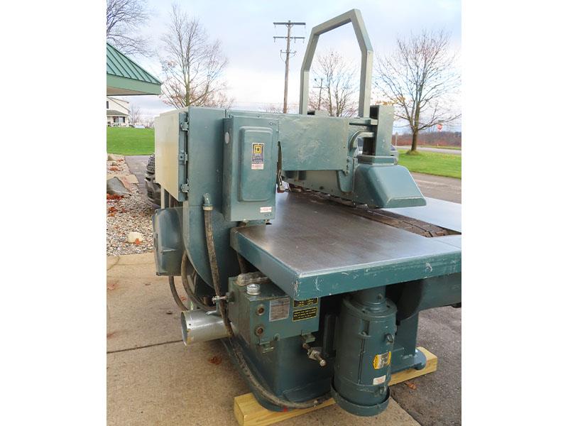 Ekstrom Carlson #EE, straight line rip-saw, 16" single blade, 30 HP - Image 2