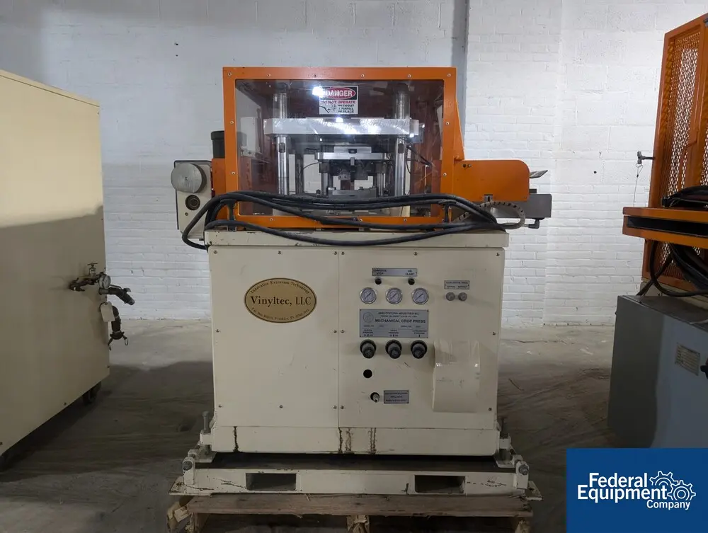 24" Vinyletech Abbottstown #D9060, Sheet Cooling Stack, approximately 24" wide x 12" diameter cooling drum - Image 2