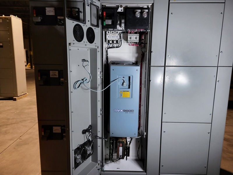 30 HP Eaton Cutler-Hammer, SVX030A1-5A4N1, VFD, 600 Volts, 3 phase, like new - Image 3