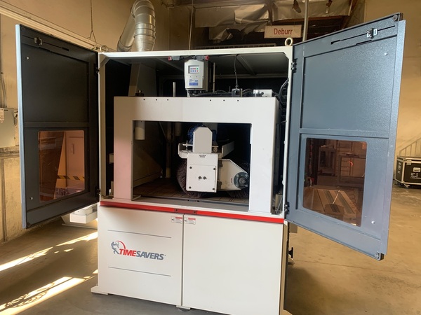 Timesavers #22-03-9, multi-directional rotary brush, 39" length, 12" brush diameter, 38" passline, 2019 - Image 3