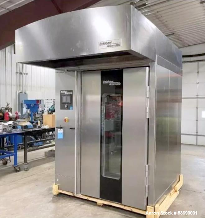 Belshaw Adamatic #Oven-2020, Double Rack Oven, 72" width x 61" L Oven w/30" L hood, 39" width x 75" H Door - Image 1