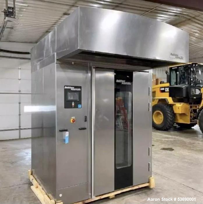 Belshaw Adamatic #Oven-2020, Double Rack Oven, 72" width x 61" L Oven w/30" L hood, 39" width x 75" H Door - Image 2