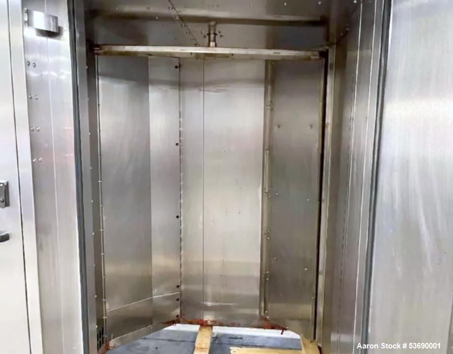 Belshaw Adamatic #Oven-2020, Double Rack Oven, 72" width x 61" L Oven w/30" L hood, 39" width x 75" H Door - Image 3