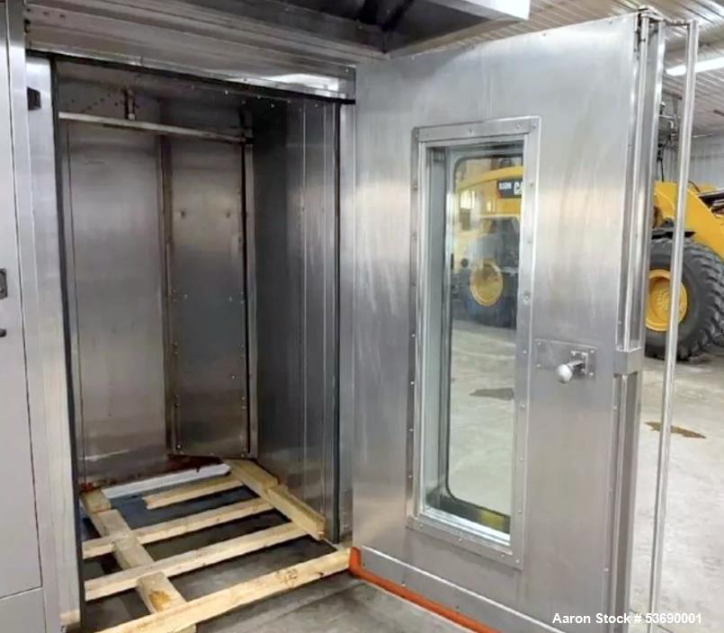 Belshaw Adamatic #Oven-2020, Double Rack Oven, 72" width x 61" L Oven w/30" L hood, 39" width x 75" H Door - Image 4