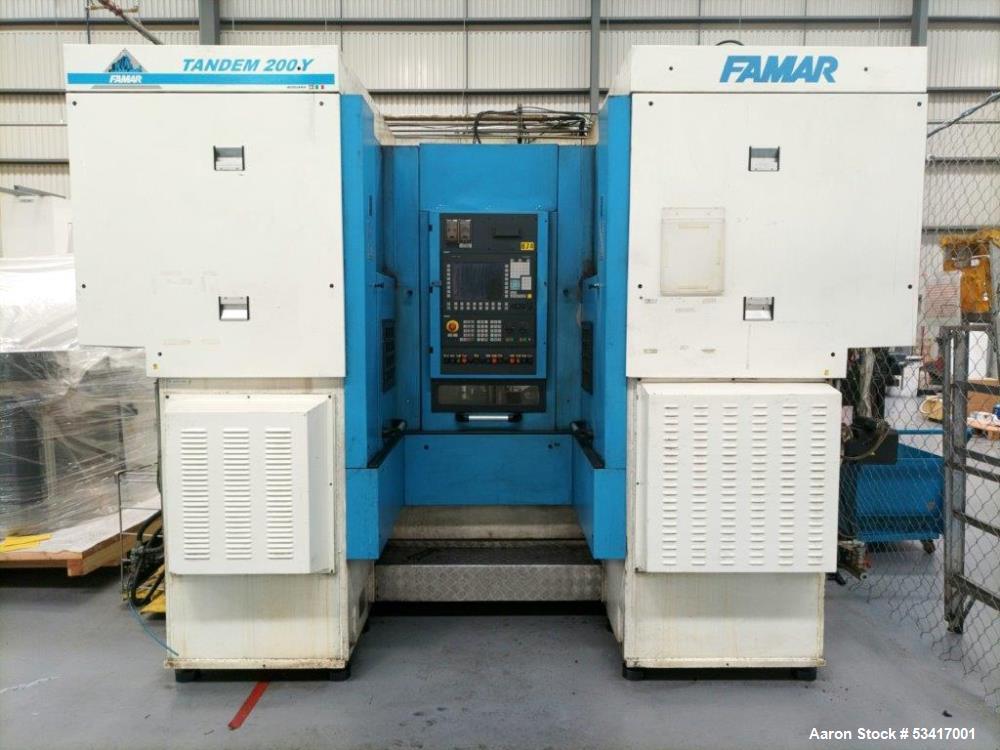 Famar #Tandem-200, Automatic CNC Lathe, 5.9" max diameter, 12.5" X & 10" Z work strokes, 90 MPM X, 60 MPM Z - Image 2