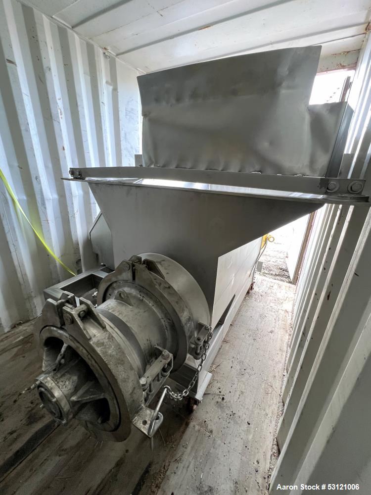 Wolfking #B400-HD, Meat Grinder, Stainless Steel, 17" width x 52" L x 20" deep Trough, 12" diameter x 54" L - Image 3