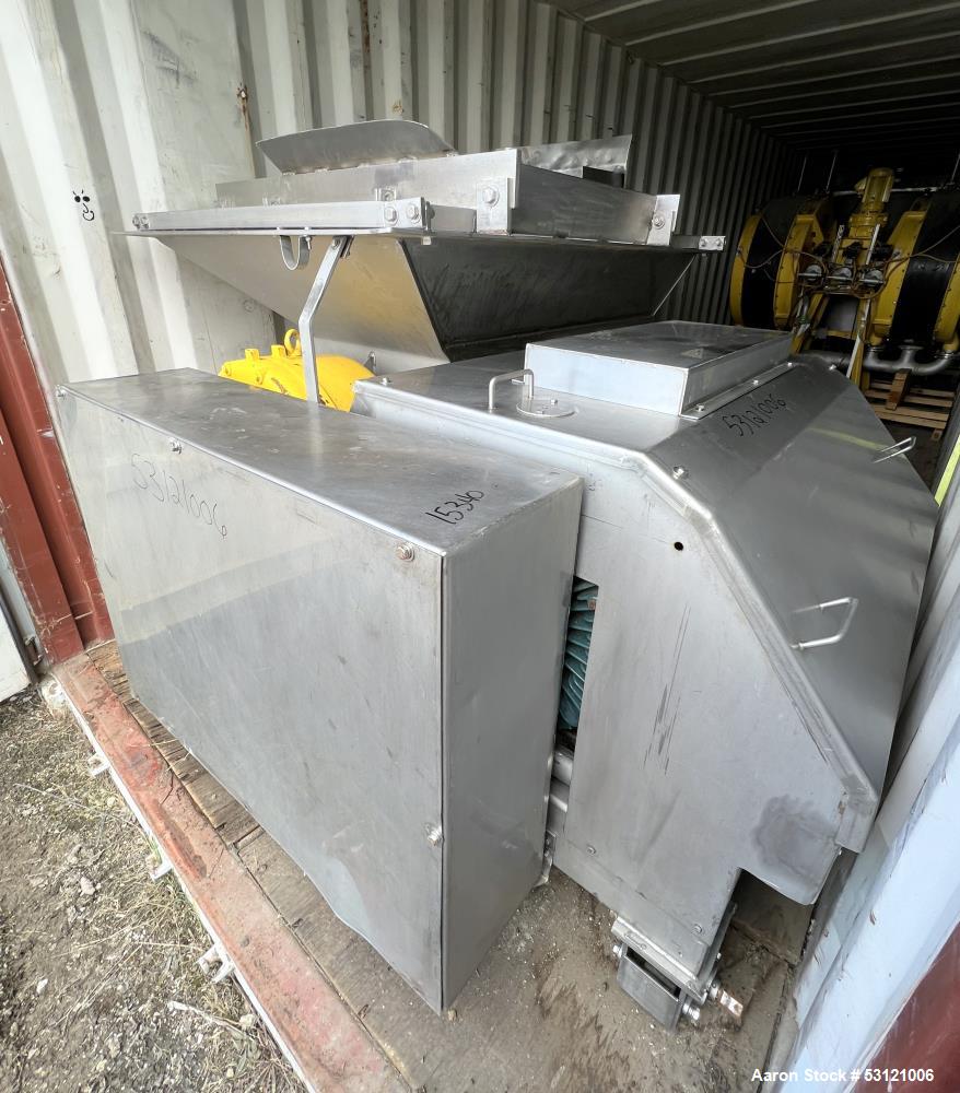 Wolfking #B400-HD, Meat Grinder, Stainless Steel, 17" width x 52" L x 20" deep Trough, 12" diameter x 54" L - Image 4