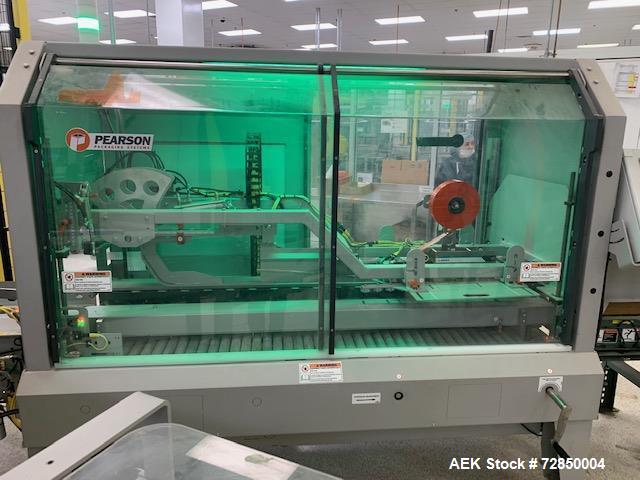 Pearson #RTL-MX, Robotic Top Load Case Packing Erecting & Sealing Line w/Fanuc Robots, 25 CPM, 8"-24" L x - Image 1