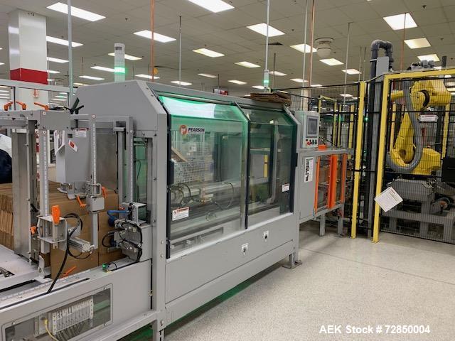 Pearson #RTL-MX, Robotic Top Load Case Packing Erecting & Sealing Line w/Fanuc Robots, 25 CPM, 8"-24" L x - Image 2