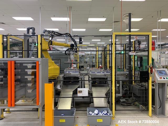 Pearson #RTL-MX, Robotic Top Load Case Packing Erecting & Sealing Line w/Fanuc Robots, 25 CPM, 8"-24" L x - Image 4