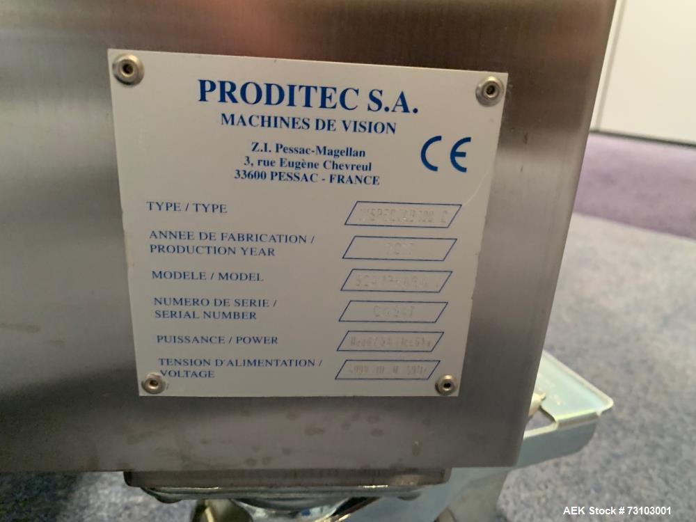 Proditec #Inspectab-100C, Tablet Inspection Machine, 120k tablets/hr. of 5 mm diameter Tablets, 35k - Image 7