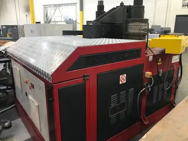 7.8" x 7.8" x .78" Tauring #Alpha-200, CNC hydraulic angle bending roll, Alpha200CNCi Control, 24.1 HP, 2014 - Image 4