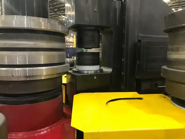 7.8" x 7.8" x .78" Tauring #Alpha-200, CNC hydraulic angle bending roll, Alpha200CNCi Control, 24.1 HP, 2014 - Image 6