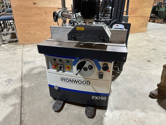 Ironwood #FX750, Shaper, 230V/460V 3ph - Image 1