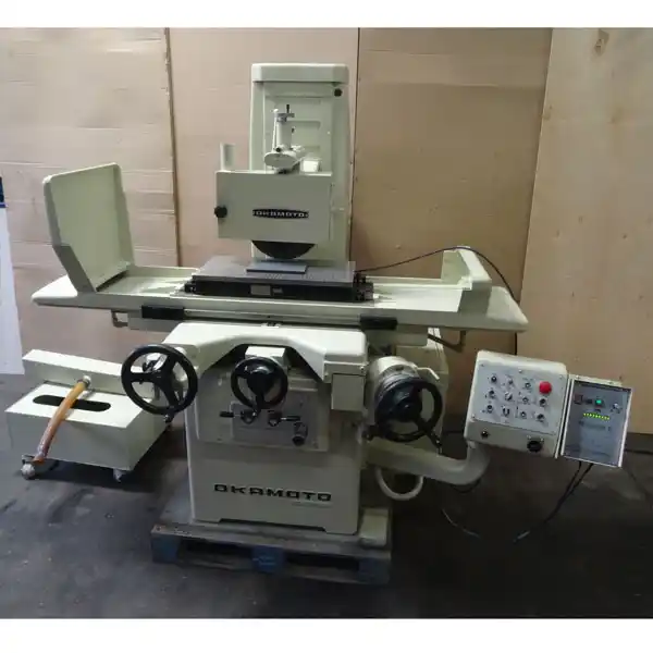 13.6" x 29.5" Okamoto #Accugar-124N, hydraulic surface grinder, Kanet electromagnetic chuck, incremental - Image 1