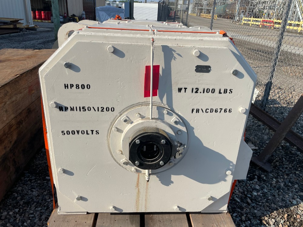 800 HP 1150/1250 RPM General Electric, Frame CD6766, SPFG-SV, ball, 500 VA, 150/300 VF, Eok, nice running - Image 4