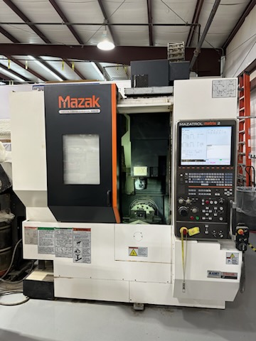 Mazak #VCU-500A, CNC vertical machining center, 30 automatic tool changer, 21.8" X, 19.8" Y, 20" Z, 12000 - Image 1