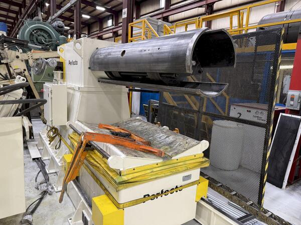 60000 lb. Perfecto, complete coil feed line, 72" width, .125" thickness - Image 5